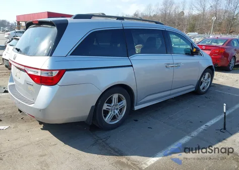 2012 Honda Odyssey Touring/Touring Elite из США, поврежденный, VIN 5FNRL5H93CB127474